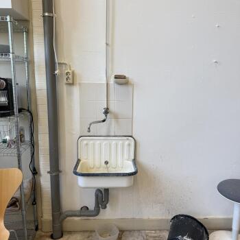 Sint Josephstraat 20, atelier 1.12, wasbak