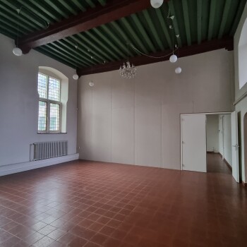 Spinhuiswal 1 / Sint Jorisstraat 131, voormalige refugiehuis.